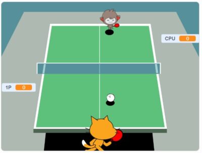 Scratch スクラッチ で作られた魅力的で面白い作品たち その スポーツゲーム エアホッケー 100ｍ走 ほか 子供 小学生向けプログラミング教室 ロボット教室 Mylab マイラボ